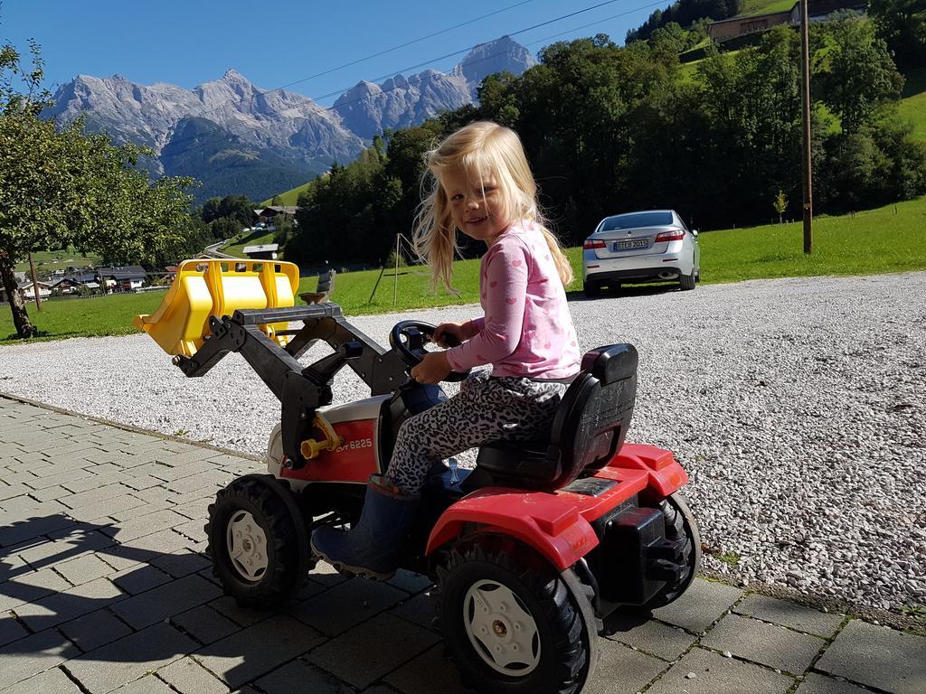 Biobauernhof Stegerbauer Apartment Maria Alm am Steinernen Meer Luaran gambar